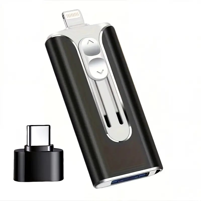 Memoria USB 4 en 1 para iPhone/iPad/Android/PC